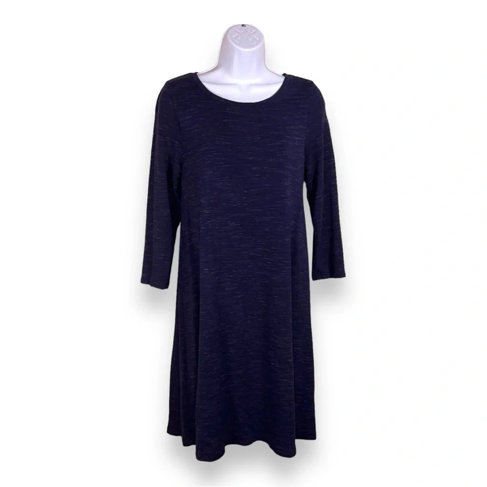 SMALL BLUE HILARY RADLEY SHIFT DRESS CASUAL STRETCH